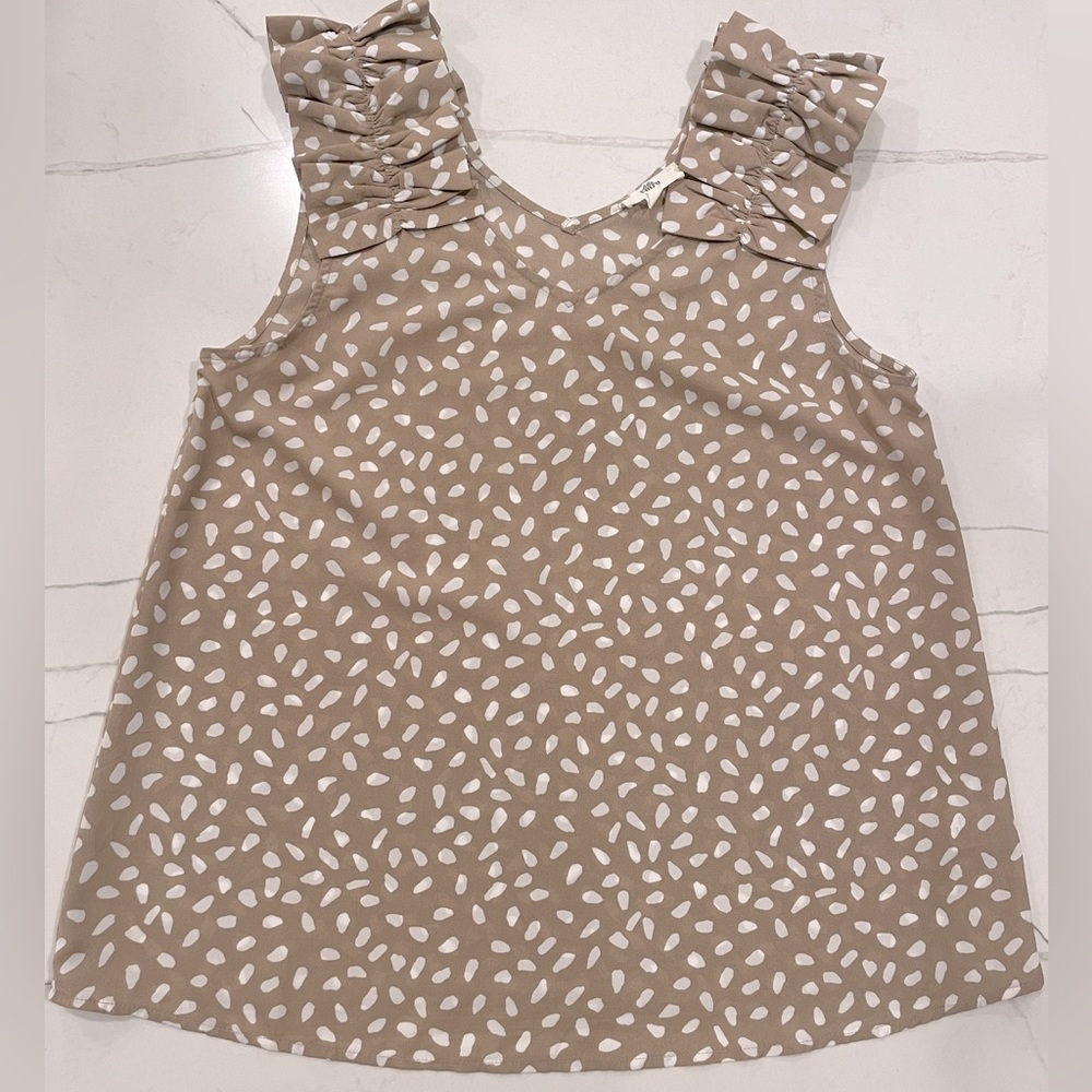 Entro Sleeveless Blouse, Size M
